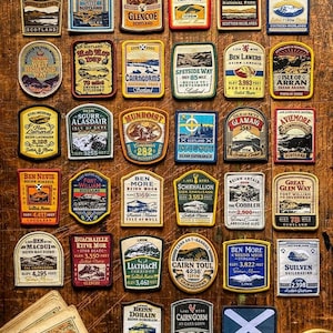 Scotland patches (set of 33) - bundle deal!