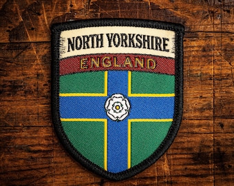 North Yorkshire county flag patch