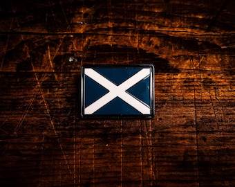 Saltire Flag pin