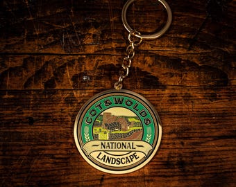 Cotswolds National Landscape keyring