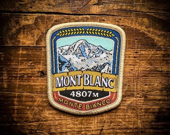 Mont Blanc Aufnäher