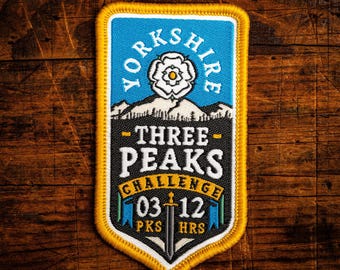 Yorkshire Three Peaks Challenge patch