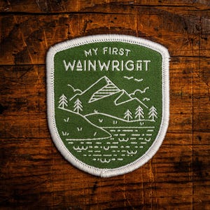My First Wainwright woven patch (Lake District)