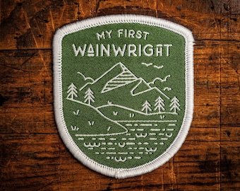 My First Wainwright woven patch (Lake District)