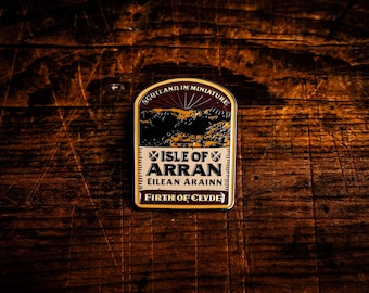 Isle of Arran pin