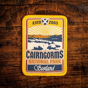 Cairngorms National Park hiking patch