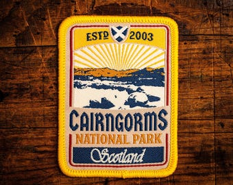 Cairngorms National Park hiking patch