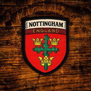 City of Nottingham coat of arms patch