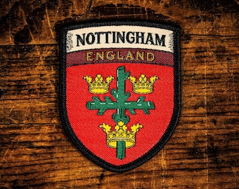 City of Nottingham coat of arms patch