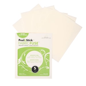 Lot de 5 feuilles adhésives pour patchs (découpées sur mesure) (jusqu'à 15 patchs collés !)