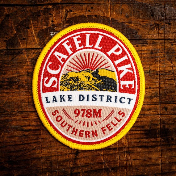 Scafell Pike (Lake District National Park, England) Woven Patch