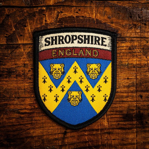 Emblema da bandeira do condado de Shropshire