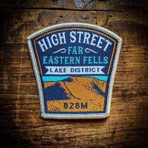 High Street (Lake District National Park, England) Woven Patch