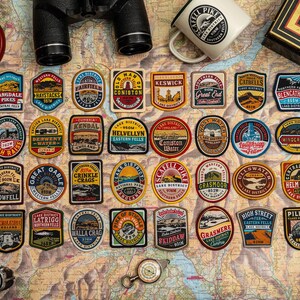 Scafell Pike (Lake District National Park, England) Woven Patch image 3