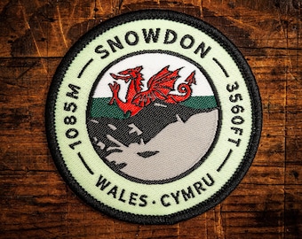 Snowdon (North Wales) Woven Patch