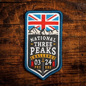 UK National Three Peaks Challenge patch