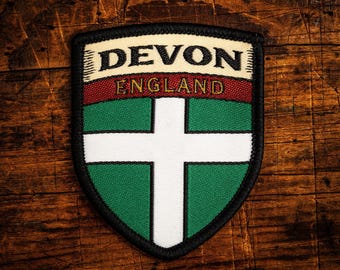 Devon county flag patch