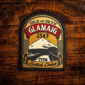 Glamaig hiking patch