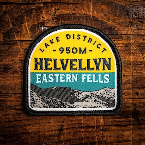 Helvellyn (Lake District National Park) Woven Patch