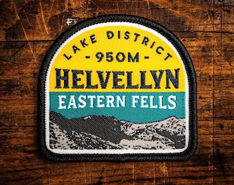 Helvellyn (Lake District National Park) Woven Patch