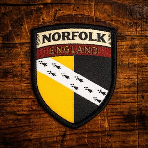 Norfolk county flag patch