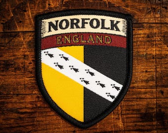 6x Norfolk County Flaggen-Aufkleber – Vinyl, 4x2, Produktbild-Vorschau 6