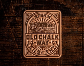 Old Chalk Way bikepacking patch