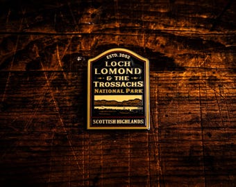 Loch Lomond & The Trossachs pin