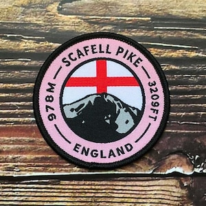 Scafell Pike (England) Woven Patch