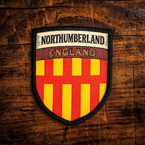 Northumberland county flag patch