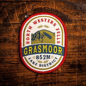Grasmoor (Lake District National Park) Woven Patch