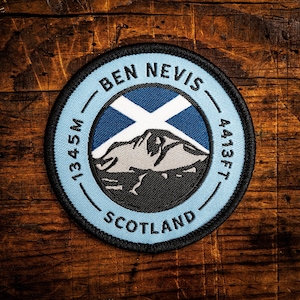 Geweven patch Ben Nevis (Schotland)