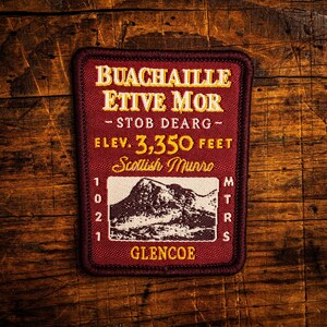 Buachaille Etive Mor patch