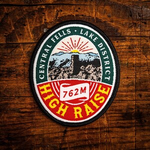 High Raise (Lake District National Park, England) Woven Patch