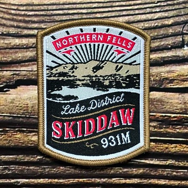 Skiddaw (Lake District National Park, England) Woven Patch