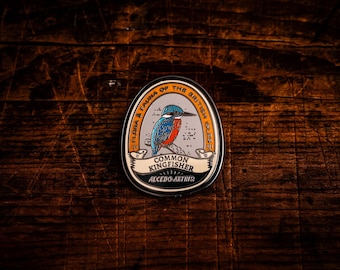 Common Kingfisher pin