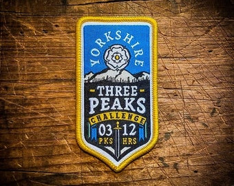 Yorkshire Three Peaks Challenge patch