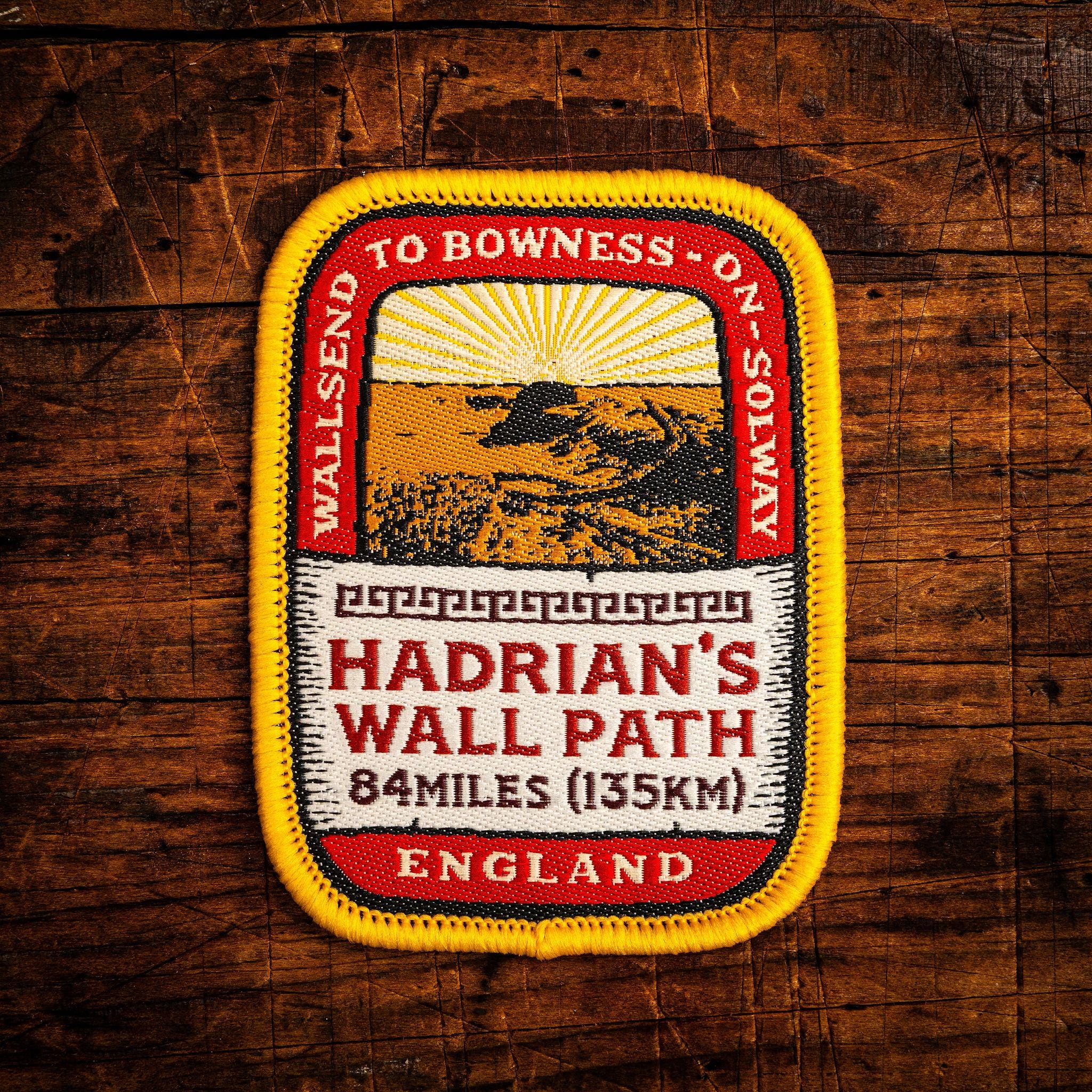 Buy UK NORTHUMBERLAND County Flag Embroidered Iron On Patch Sew On Badge Applique For Clothes Etc Online In India - Foto 3