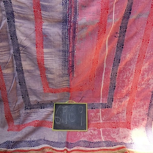 Rare Vintage Handmade Embroidered Kantha Quilt Indian Cotton Kantha Quilt,Vintage Handmade Cotton Sari kantha quilt, Vintage Kantha Quilt