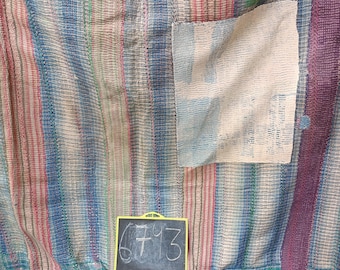 Colcha Kantha vintage súper especial, Kantha, manta, manta Kantha reciclada, colcha Kantha, colcha india, regalo hecho a mano, nuevo, ropa de cama