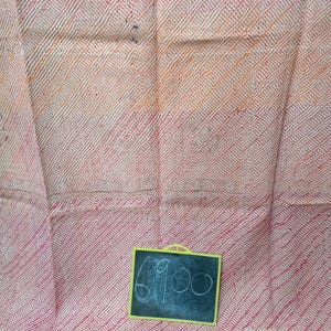 Vintage Kantha Quilt: Reversible Cotton Throw Blanket, Queen Size