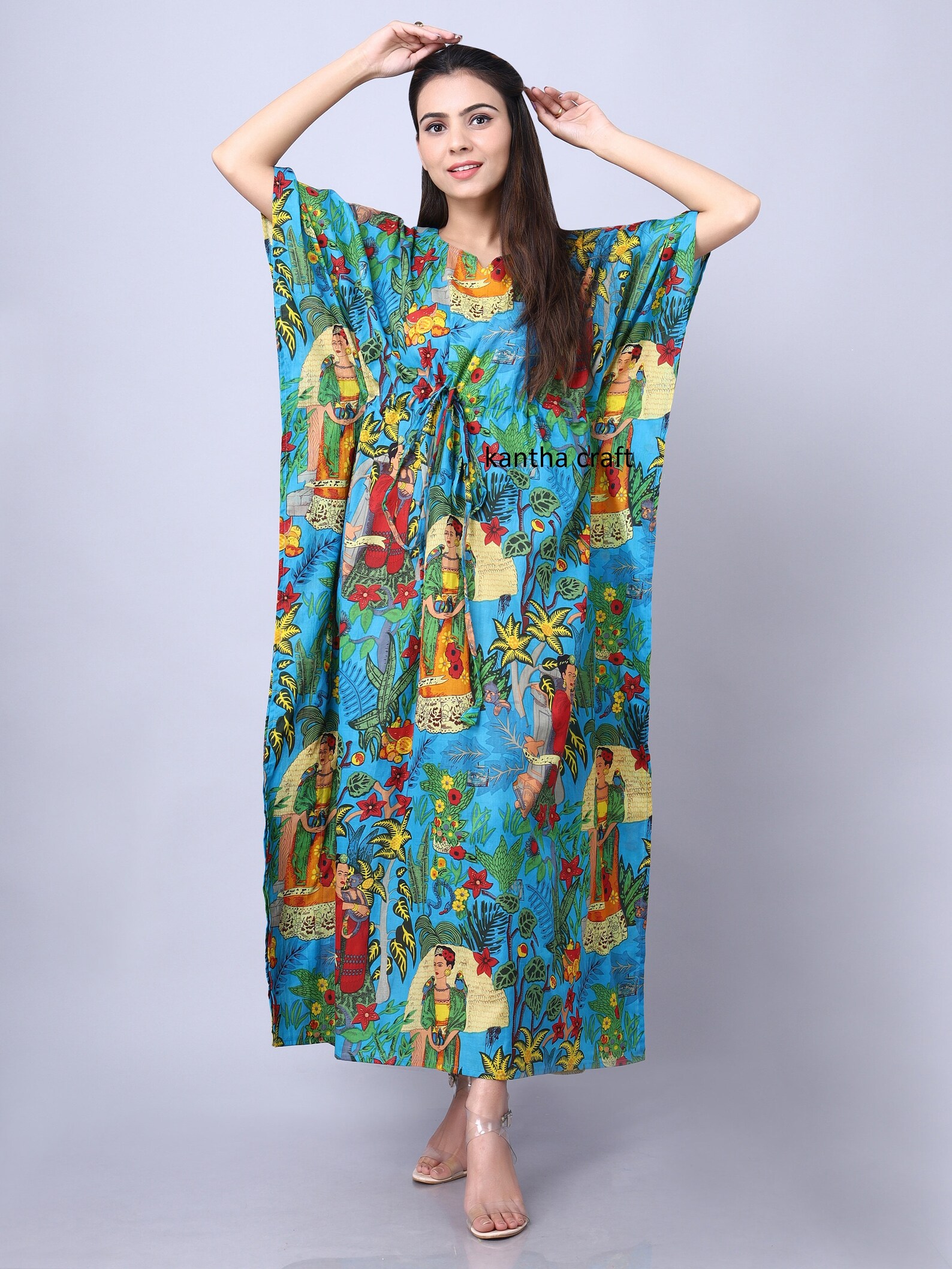 cotton kaftans plus size