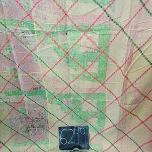 Handmade Vintage Kantha Quilt: Reversible Indian Cotton Bedding