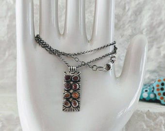 Sugar Malaya Garnet Necklace