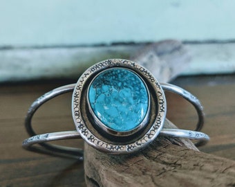 Sierra Nevada Turquoise Cuff Bracelet