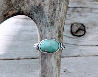 Carico Lake Turquoise Wrap Ring