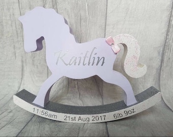 personalized rocking horses