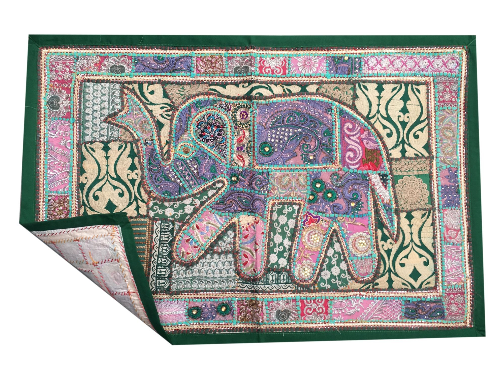 Indian Wall Tapestry Handmade Vintage Wall Art Bohemian Etsy UK