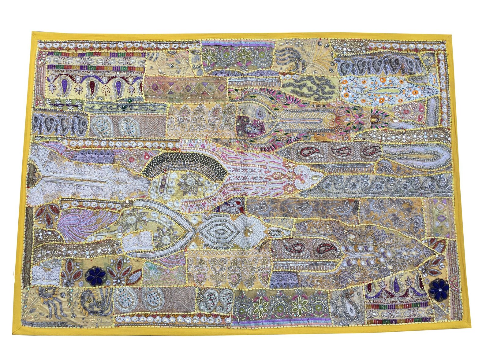 Vintage Wall Hanging Embroidery Wall Art Home Style Living Etsy