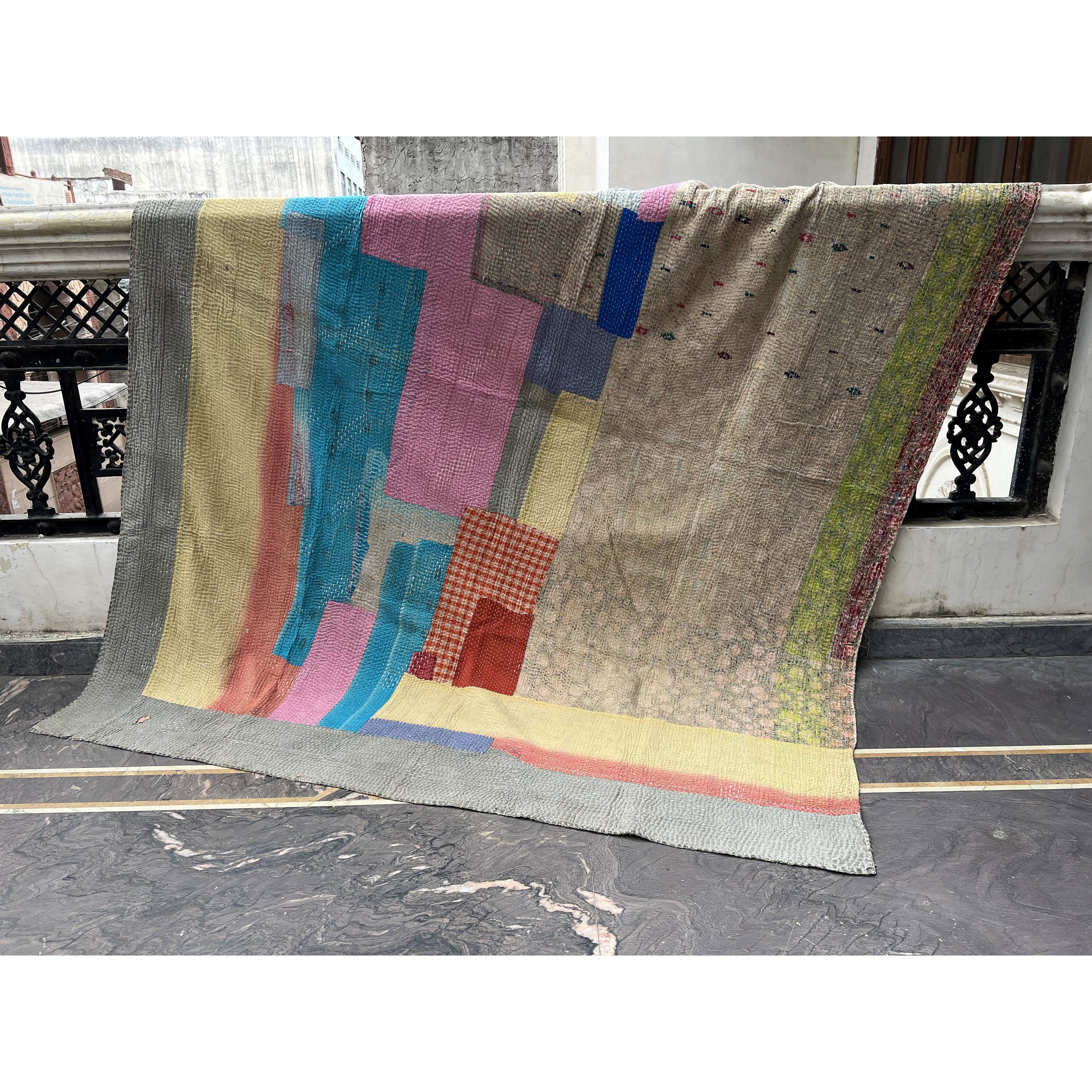 Etsy kantha quilts sale